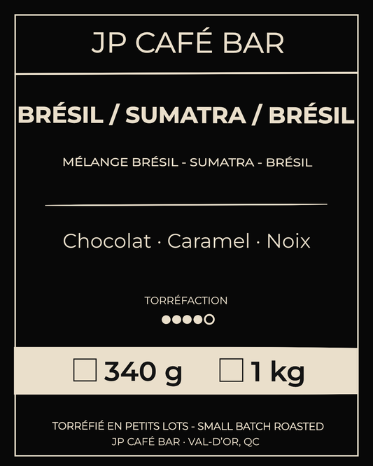 Brésil/Sumatra/Brésil