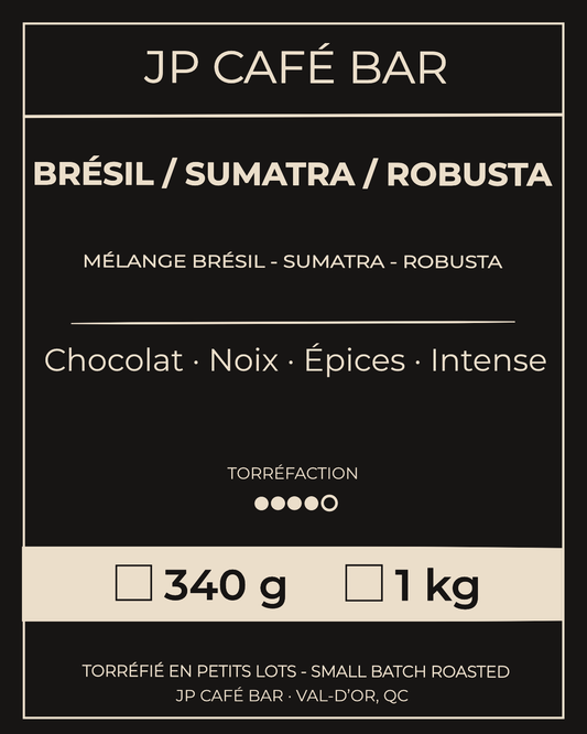 Brésil/Sumatra/Robusta